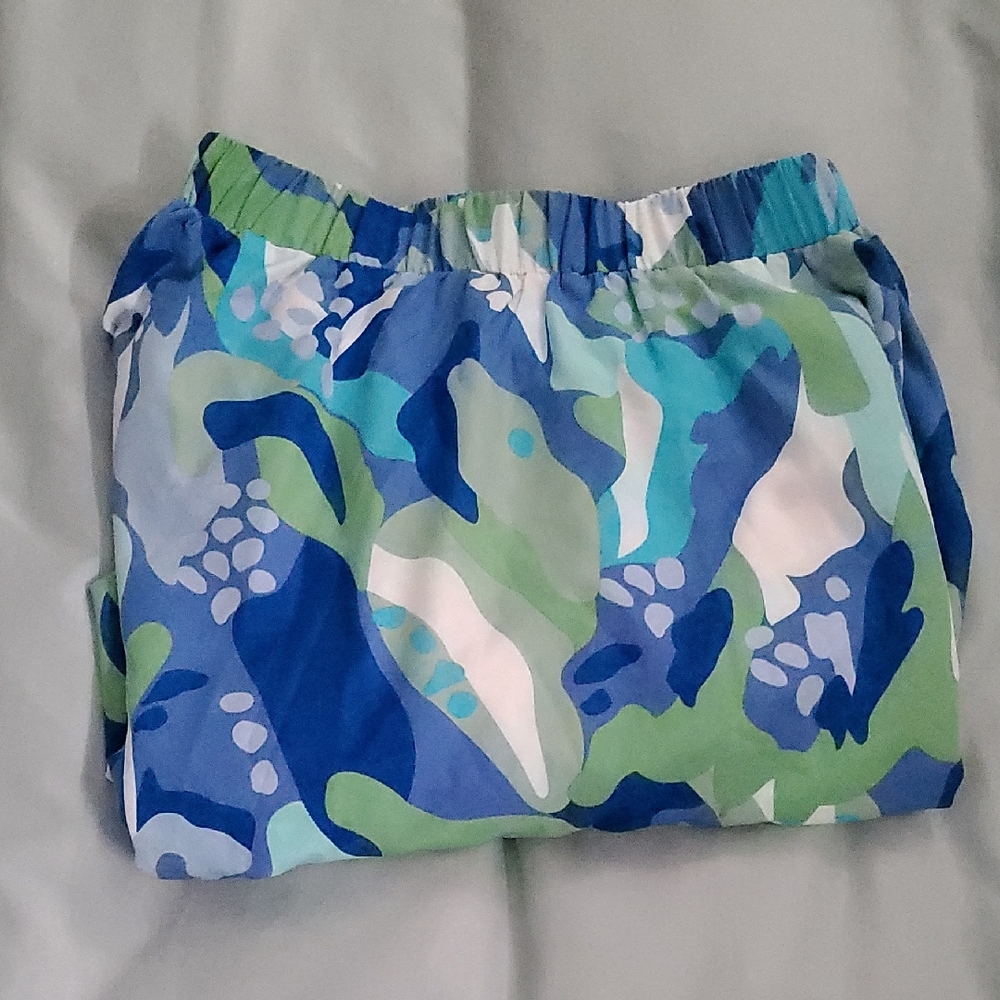 Vibrant Camouflage Girls Skirt
